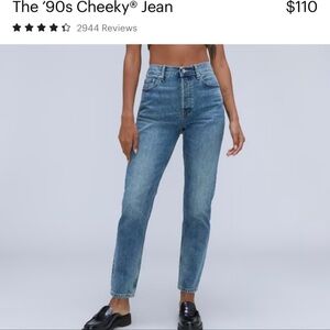 Everlane The 90s Cheeky Jeans size 28 regular